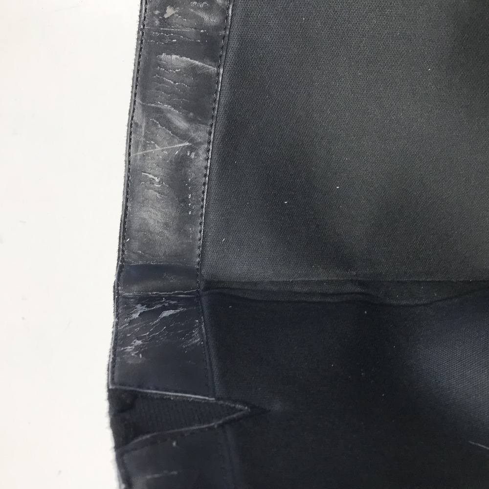 ALDO Black Suede Knee-High Buckle Stiletto Slouch Boots Women's Size 8M - Picture 11 of 12